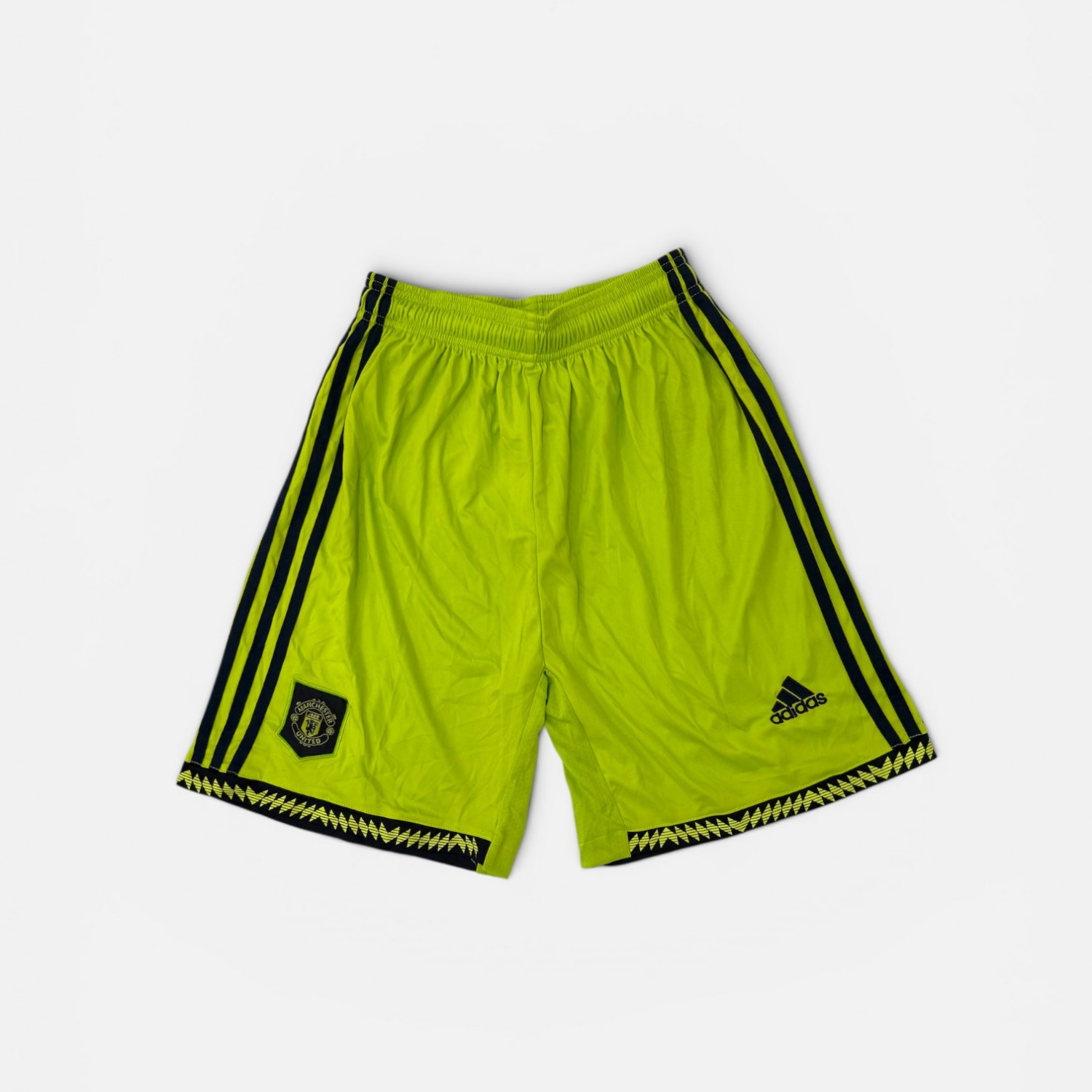 Adidas Manchester United Vintage Αθλητικό Σορτς Λαχανί